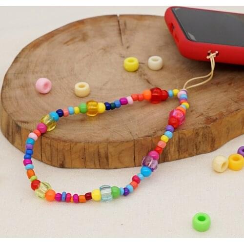 Vintage Mobile Phone Straps Lanyard Woven Star Strap Wrist Ropeh Hanging Neck Rope Mobile Phone Case Hanging Rope Key Holder