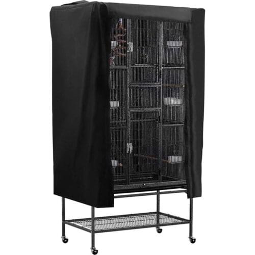 Bird Cage Covers Breathable Dustproof Sleep Helper Accessory Parrot Bird Cage Cover Shading Cloth For Pet Bird Bird Supplies