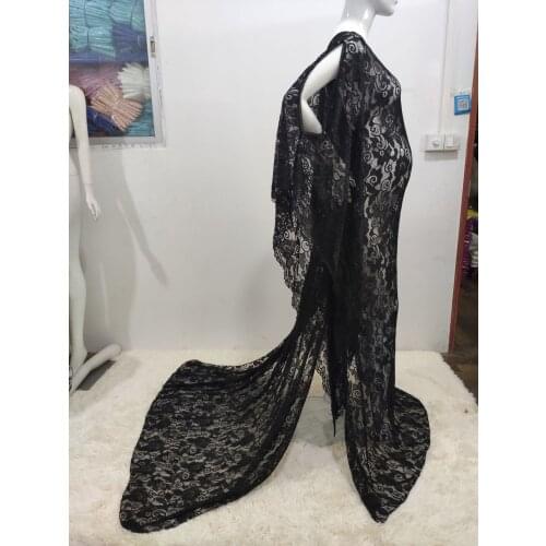 2021 Sexy Lace Maternity Dresses For Baby Showers Photo Shoot Long Fancy Pregnancy Maxi Gown Elegence Pregnant Women Photograph