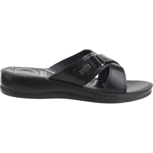 Gantry 7187 Daily Velcro Women 'S Slippers Black