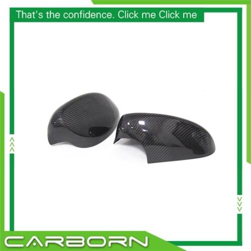 For-BMW 3 Series E92 2D Coupe/E93 2D Convertible PRE LCI 2005-2008 Add On Type Dry Carbon Fiber Mirror Cover