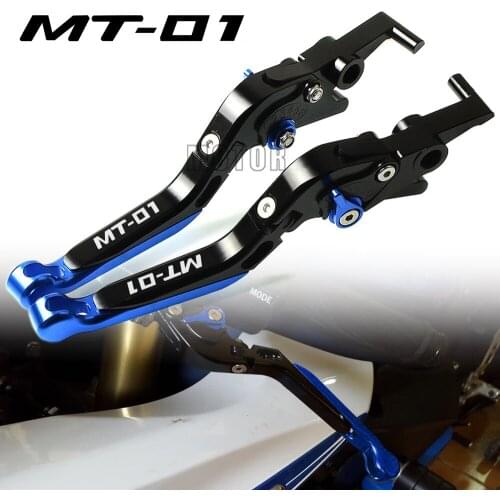 For Yamaha MT-01 2004 - 2009 2005 2006 2007 2008 Motorcycle CNC Brake Clutch Levers Adjustable Folding Extendable MT01 MT 01