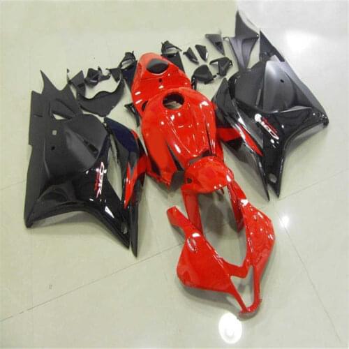 Dor-full Fairing kit for cbr600rr 2009 2010 2011 2012 CBR 600 RR black hot red fairings set 09-12 Injection molding ABS