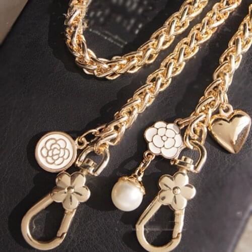 Multi Use Practical Handbag Strap Durable Handle Replacement Belt Bag Chain Long Gift Hardware Purse Accessories Metal DIY