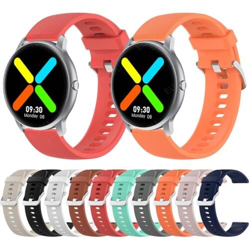 Watchbands Compatible For imilab kw66 Smart Watch Band Quick release Sport Silicone Wristband Bracelet replace strap Accessories