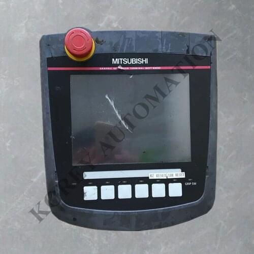 MITSUBISHI HAND HELD TOUCH SCREEN GT1665HS-VTBA USED GOOD IN CONDITION