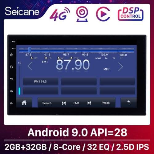 Seicane Android 9.0 7” 2GB 8-CORE DSP Universal Car Stereo Auto Multimediaplayer For TOYOTA Nissan Kia RAV4 Honda VW Hyundai
