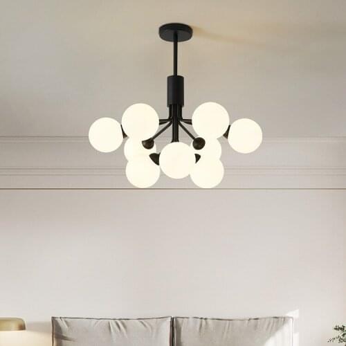 Nordic lampen industrieel glass restaurant luminaria pendente