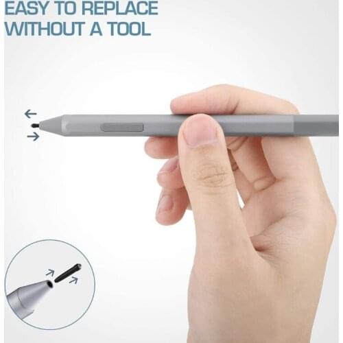Replace Pen Refill Sensitive Fine Rubber Nib for microsoft- Surface Pro4/5/6/7