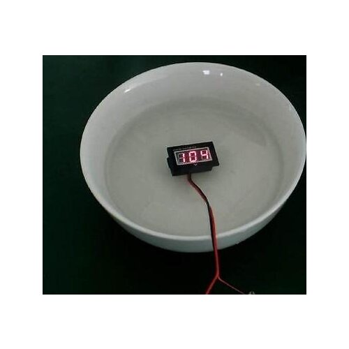 Waterproof Monitor 12 Volt Battery Meter 2.5-30V DC Auto Gauge Digital Voltmeter