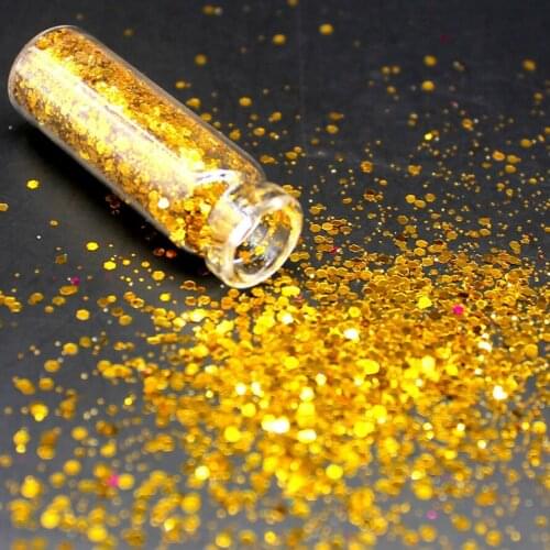 1 Bottle Yellow Eyes Makeup Glitter & Shimmer Liquid Diamond Pearly Shinning Cream for Eye Shadow Eyeliner Make up Eye Glitter