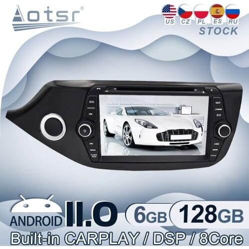 Android 11 For KIA CEED 2013 2014 2015 2016 Car Radio GPS Navigation Multimedia Video Player Stereo Audio Head Unit CD Recorder