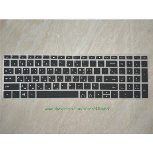 Korean Keyboard Cover For HP Pavilion X360 15-BR Pavilion 15-BF 15-CC 15-CH 15-CD 15-CB 15-BS 17-BS 17M-AE 15.6 17.3" Laptop