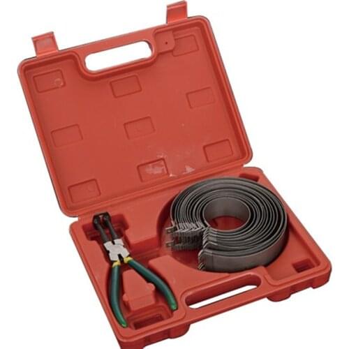 15 UDS Piston Ring Clamp Compressor Remover Assembly Ratchet Installer 62-140mm Car Special Accessories Removing Toolkit