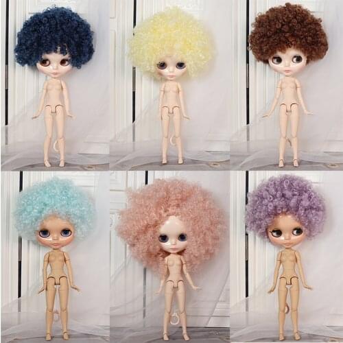 ICY DBS Blyth doll white skin joint body Various hair color explosion heads girl boy gift toy