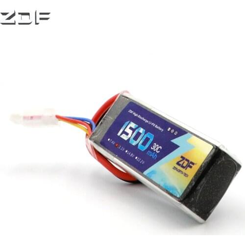 ZDF High Power 3S 11.1v 1500mAh 35C LiPo Battery T/XT60/EC3 Plug 11.1 v Rechargeable Lipo Battery For RC Car Airplane Helicopter