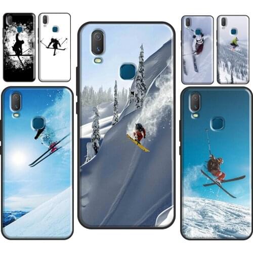Ski Neige Snowboard Phone Case For Vivo Y1S Y11 2019 Y12 Y15 Y17 Y19 Y20 Y30 Y50 Y91C V17 Neo V20 SE Cover