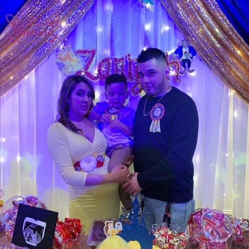 Lovely Handmade Chiffon Flowers Sash and Brooch Set Colorful Ribbon Floral Women Waistband Maternity Belts Photography Props