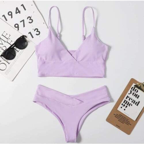 2021 New Sexy Printed Bikini High Waist Brazilian Bikini Set Swimwear Ladies Swimwear Bikini Swimwear Beachwear Swimming