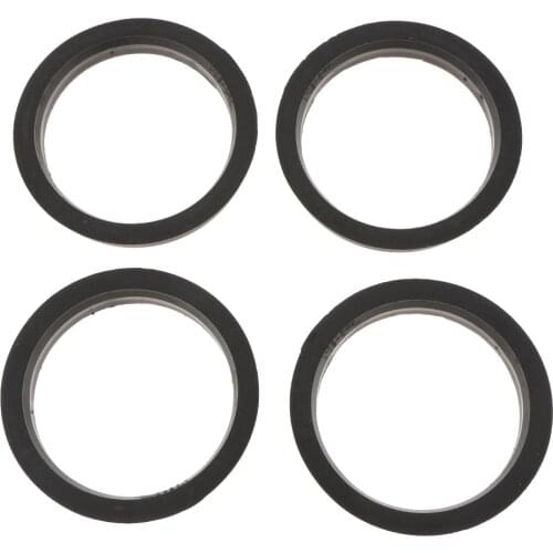 OD 73.1mm -ID 60.1mm/OD 73.1mm-ID 64.1mm/OD 73.1mm-ID 67.1mm - Black Plastic Hubrings Wheel Centerbore - 4 Pcs