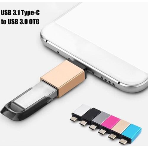 Type-C Male to USB 3.0 Female OTG Adapter Converter for Android Phone USB Disk Microusb Connector Cable Adapter USB Type C