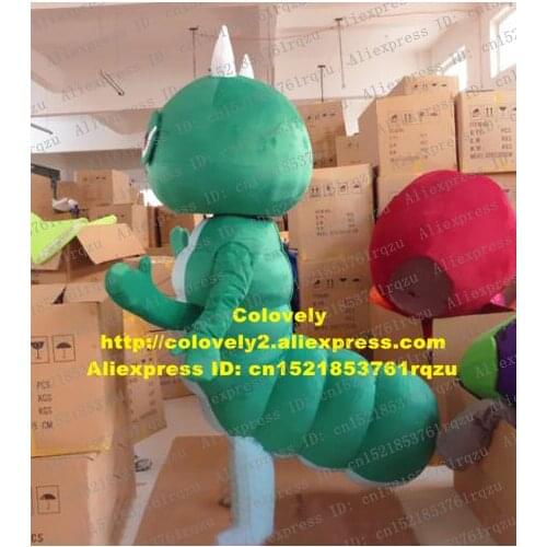 Carpenterworm Caterpillar Bean Worm GiantWorm Kattapillar Budworm Bug Silkworm Bombyx Mori Silworms Mascot Costume Adult zz4881