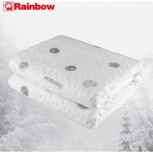 Rainbow Single/ Double Electric Blanket Ultrasonic Welding Fabric Heating Bed Mat Warmer Under Blanket 220-250V 1216AA
