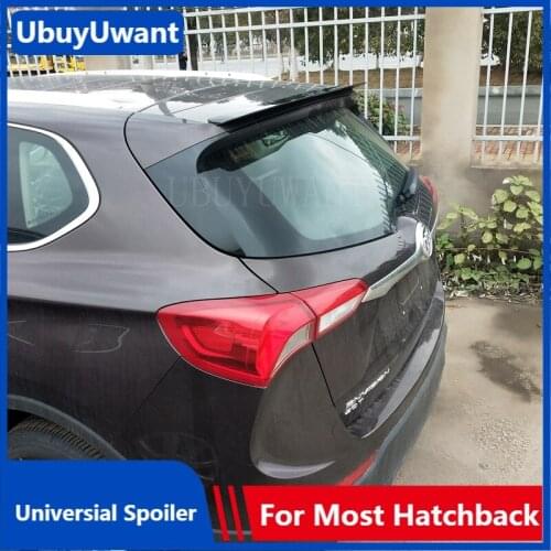 UBUYUWANT Rear Roof Lip Spoiler for Buick ENVISION 2018-2020 ABS Material Car Tail Wing Universal Spoiler for Buick LaCrosse