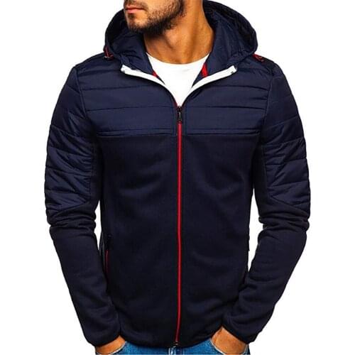 VICABO Men's Parkas With A Hood