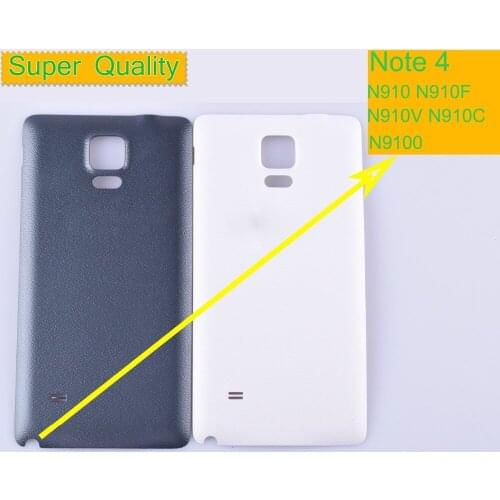 10Pcs For Samsung Galaxy Note 4 Note4 N910 N910F N910V N910C N910P N9100 Housing Battery Cover Back Cover Case Rear Door Chassis