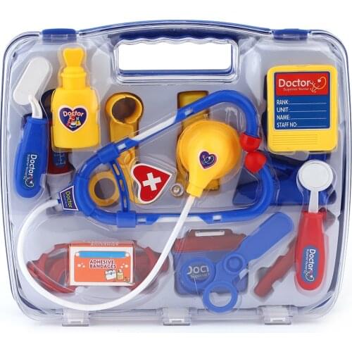 Kids Doctor Toys Pretend Play Set For Children Doctor Set Medicine Box Role Play Educational Baby Toy Doctor Kit Classic Toys