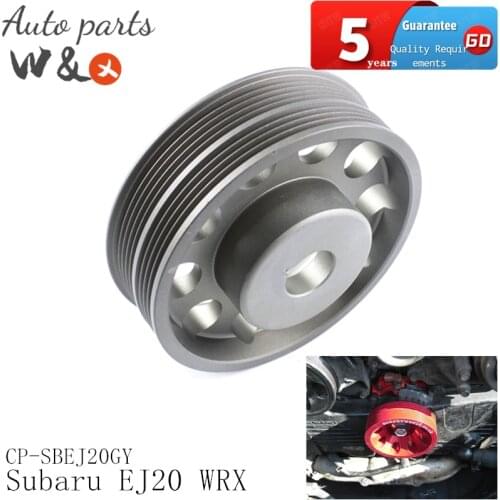 For Subaru EJ20 WRX STI Impreza Liberty Crank Shaft Case Harmonic Balancer Pulley Wheel CP-SBEJ20GY