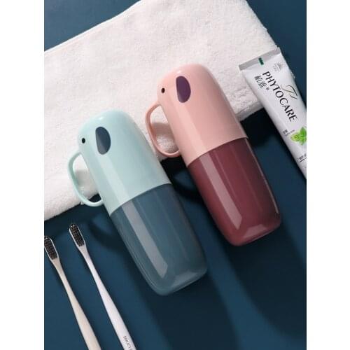 Travel portable toothbrushing cup, mouthwash cup, toothbrush storage box, wash cup, bathroom toothbrush cup, toothbrush cup