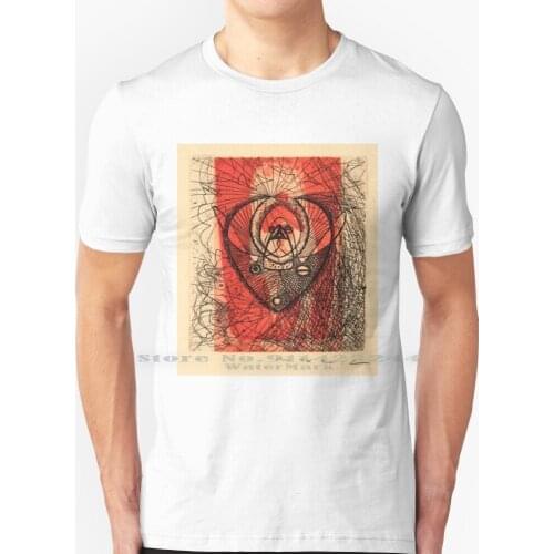 Untitled-Max Ernst T Shirt 100% Pure Cotton Max Ernst Winter Spring Plein Air Nicolas Poussin English Art Nature Romantic Age