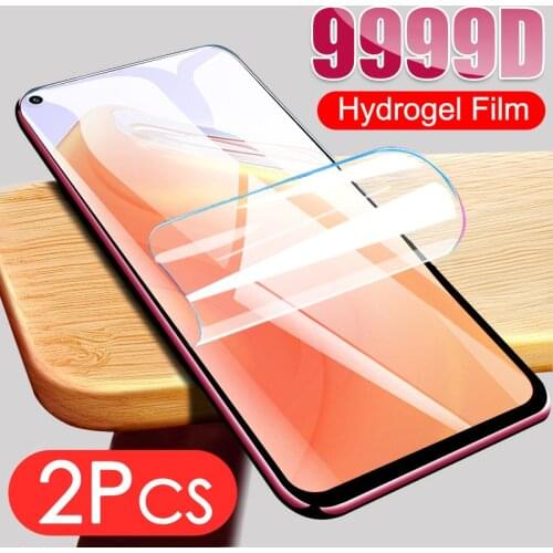2Pcs Hydrogel Film For Xiaomi Redmi Note 9 8 7 5 6 9S Pro Max Screen Protector On For Redmi 8A 7A 9A 8T Poco M3 X3 NFC Not Glass