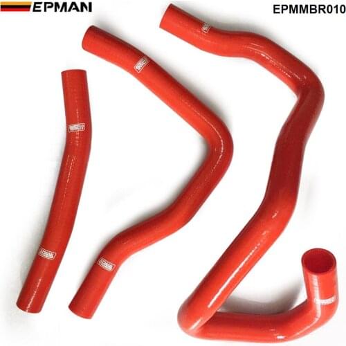 Racing Silicone turbo intercooler Radiator hose kit For MIT Lancer Fortis MK9 08 - 12 (3pcs) EPMMBR010