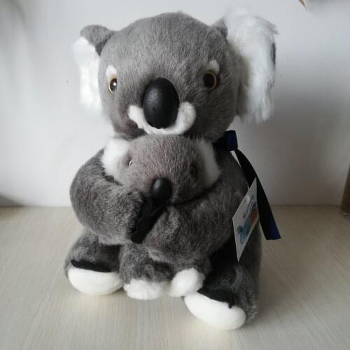 About 30cm lovely koala plush toy hug little baby koala soft doll kids toy birthday gift b1492