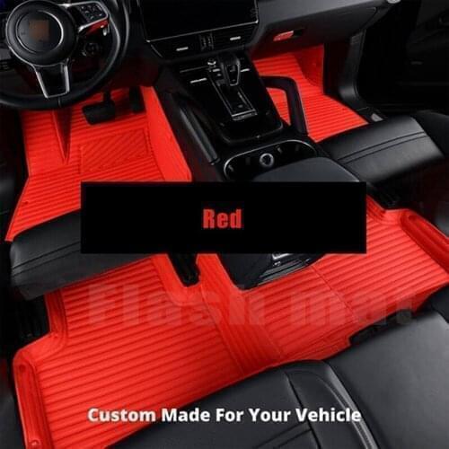 WLMWL Custom leather car mat for jeep All Models renegade compass cherokee patriot wrangler automobile carpet cover Car-Styling