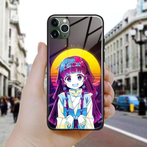Alluka hunter x hunter art Soft Silicone Glass Phone Case Cover Shell For iPhone SE 6 6s 7 8 Plus X XR XS 11 12 Mini Pro Max