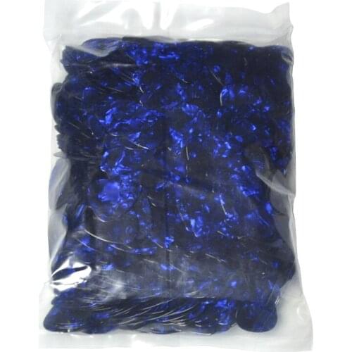 Wholesale 1000pcs Medium 0.71mm Blank Guitar Picks Plectrums Celluloid Pearl Blue