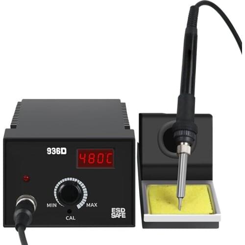 Wholesale High Efficient 60w Adjustable Soldering Iron 936D LED Digital Anti-static 110v/220v Cellphone Desoldering Station