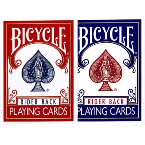 1 PCS Blue/Red Original Poker Regular Playing Cards Rider Back Standard Decks Poker Card Game