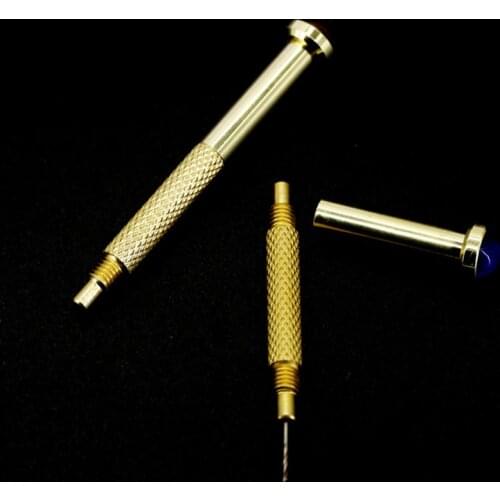 Professional Nail Art Hand Dangle Drill Hole Maker Random Color Dotting Pen Piercing Tool Manicure Accessories