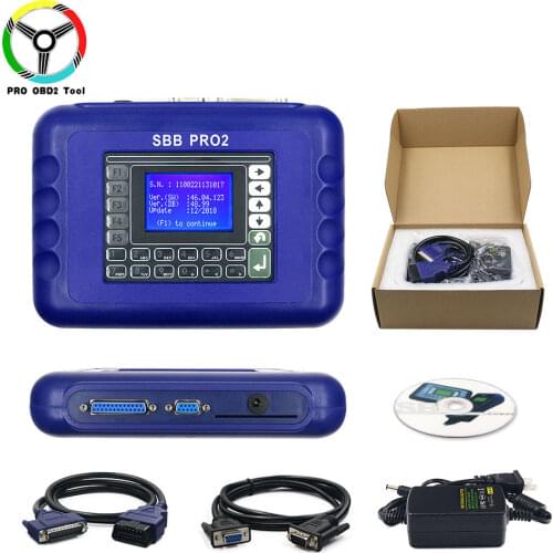 Free Shipping Auto SBB Key Programmmer V48.99 No Tokens Limited Updated to v48.88 Add Cars Transponder Key Maker SBB V48.99