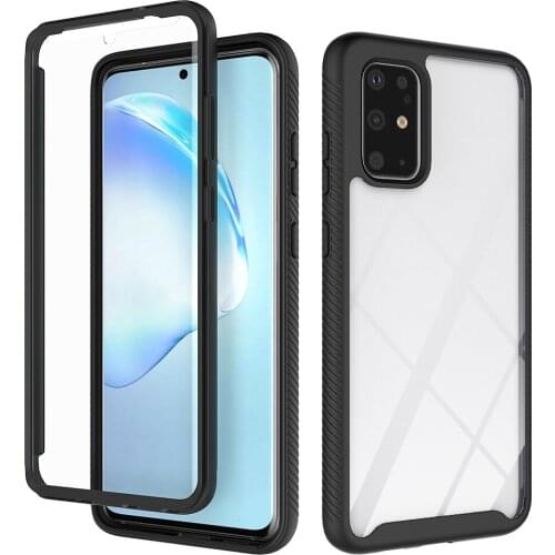 Shockproof Comfortable Clear Anti-yellow Case for Samsung Galaxy S20 FE Plus S10 Note 20 A31 A21S A51 5G A71 M31 Acrylic Cover