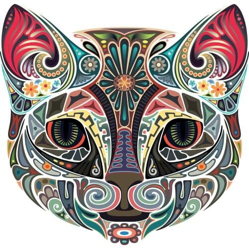 Unique Cute Shape Wooden Jigsaw Puzzle Smooth Colorful Animal Educational Puzzle Game Exercise Patience For Kids Adults