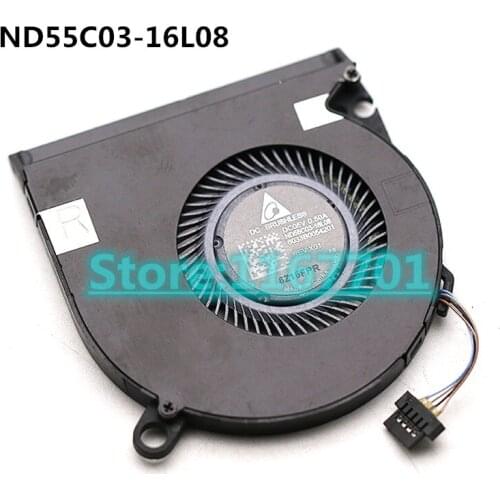 100% Original Laptop/Notebook CPU Cooling Fan For Delta ND55C03-16L08 6033B0054201 ND55C03-16L09 6033B0054101