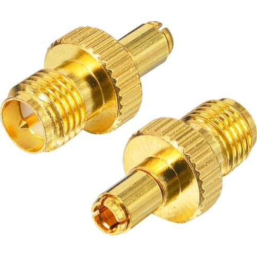 100PCS 3G 4G antenna RF adapter connector RP SMA Female to TS9 Male RF Straight Antenna Connector Gold Plated