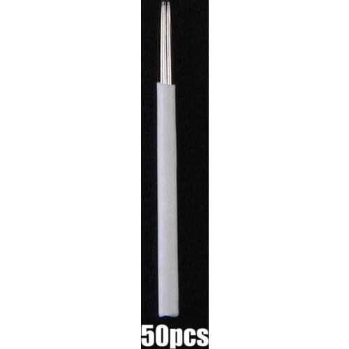 50Pcs 5 Pin Portable Makeup Microblading Needles Manual Eyebrow Blades Tattoo Permanent Tools