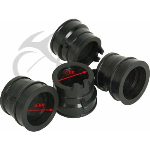 Motorcycle 4pcs Carburetor Interface Adapter For Honda CBR250 MC19 MC22 CB400 CB400SF